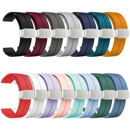 Yndigt Silikone Universal Rem passer til Smartwatch - Sort#serie_1