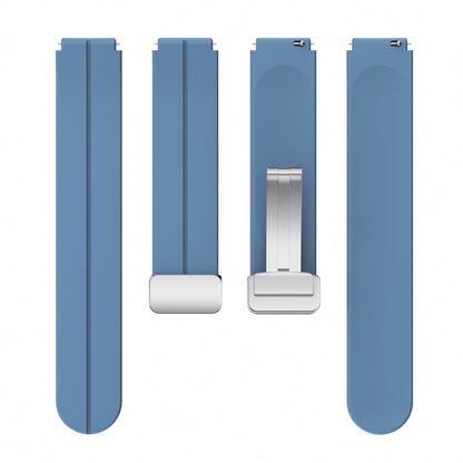 Yndigt Silikone Universal Rem passer til Smartwatch - Blå#serie_13