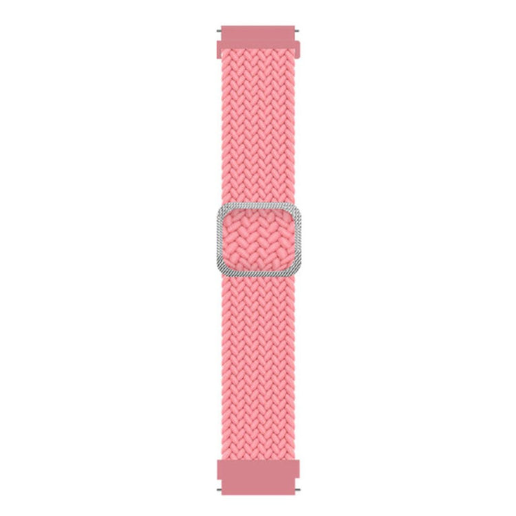 Stilfuld Nylon Universal Rem passer til Smartwatch - Pink#serie_16
