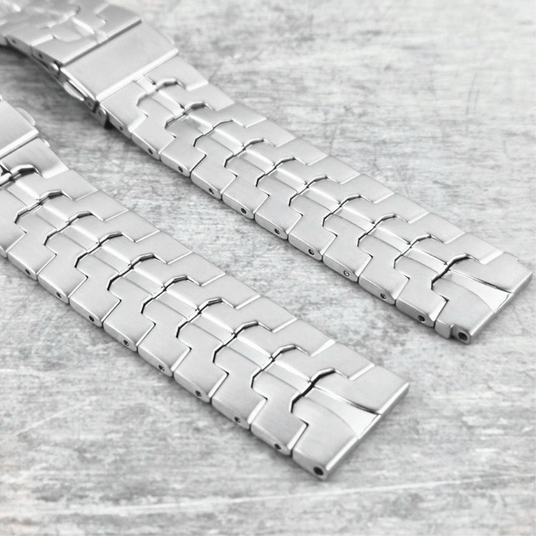Helt Vildt Holdbart Metal Universal Rem passer til Smartwatch - Sort#serie_2