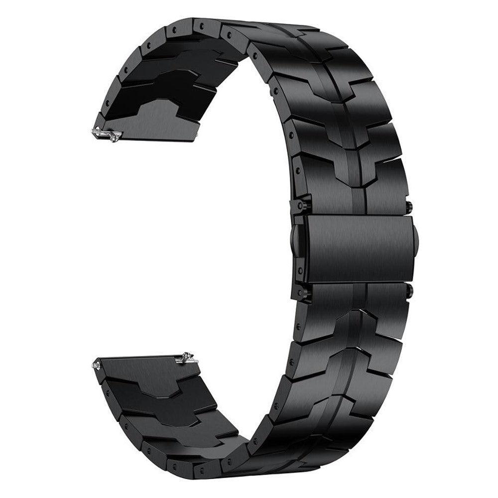 22mm Universal stainless strap - Black#serie_2