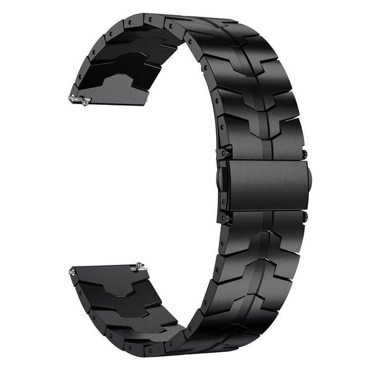 22mm Universal stainless strap - Black#serie_2