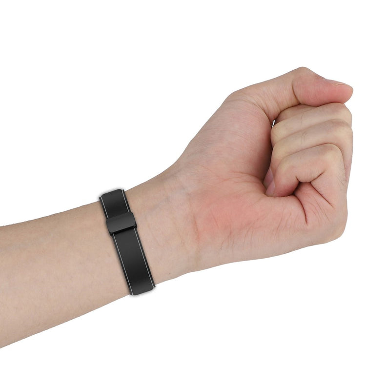 Helt Vildt Flot Ægte Læder Universal Rem passer til Smartwatch - Hvid#serie_5