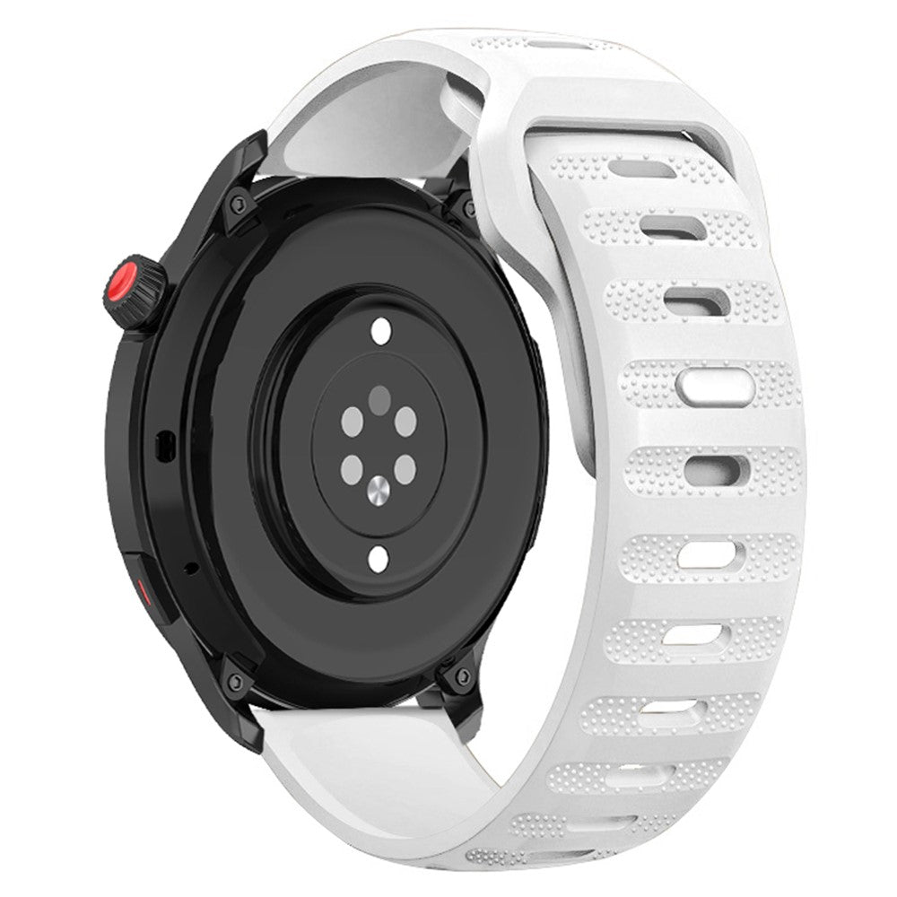 22mm Universal dot texture style strap - White#serie_2