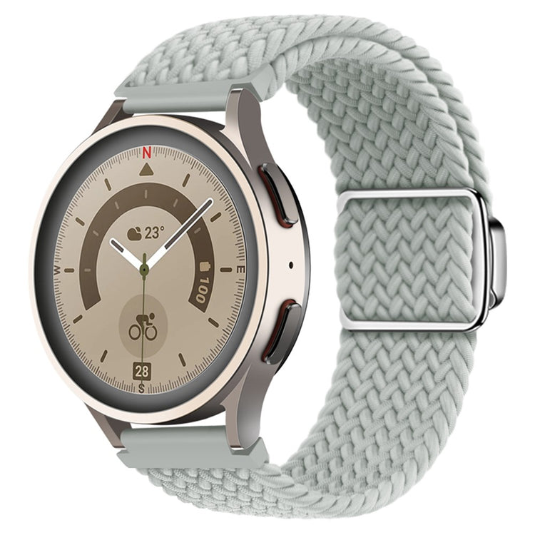 22mm Universal nylon strap with magnetic buckle - Light Grey#serie_7