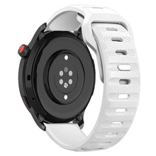 20mm Universal dot texture style strap - White#serie_2