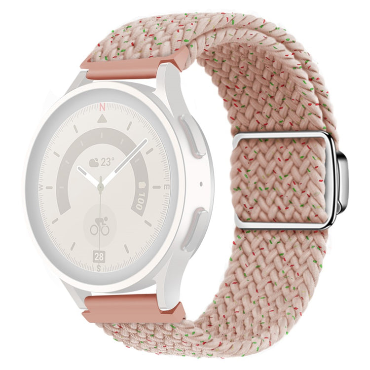 20mm Universal nylon strap with magnetic buckle - Starlight Pink#serie_12