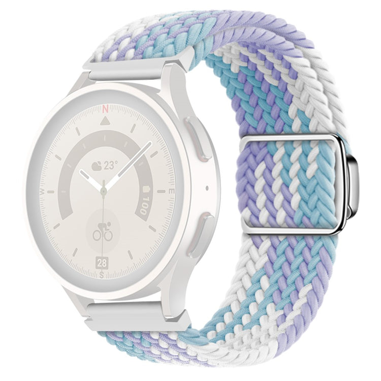 20mm Universal nylon strap with magnetic buckle - Violet#serie_20
