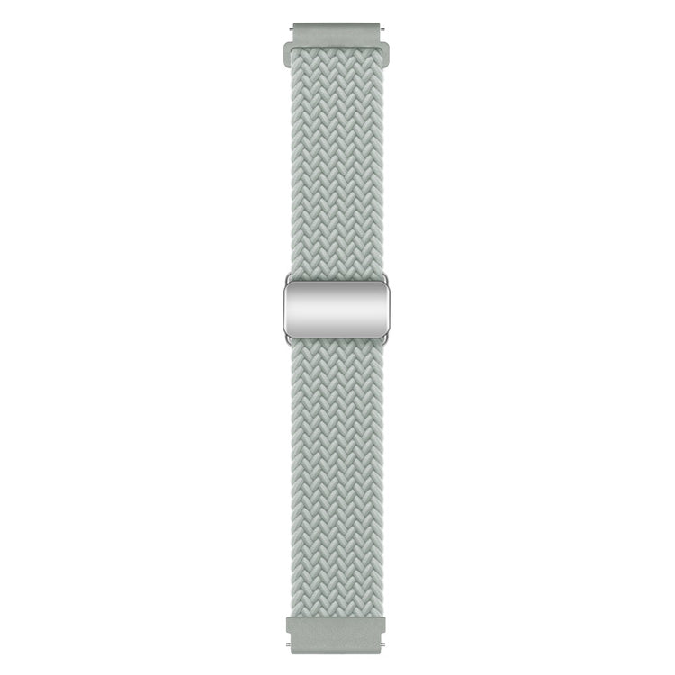 Vildt Smuk Metal Og Nylon Universal Rem passer til Smartwatch - Sølv#serie_7