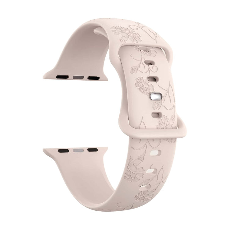 Helt Vildt Fed Silikone Rem passer til Apple Watch Ultra - Pink#serie_2