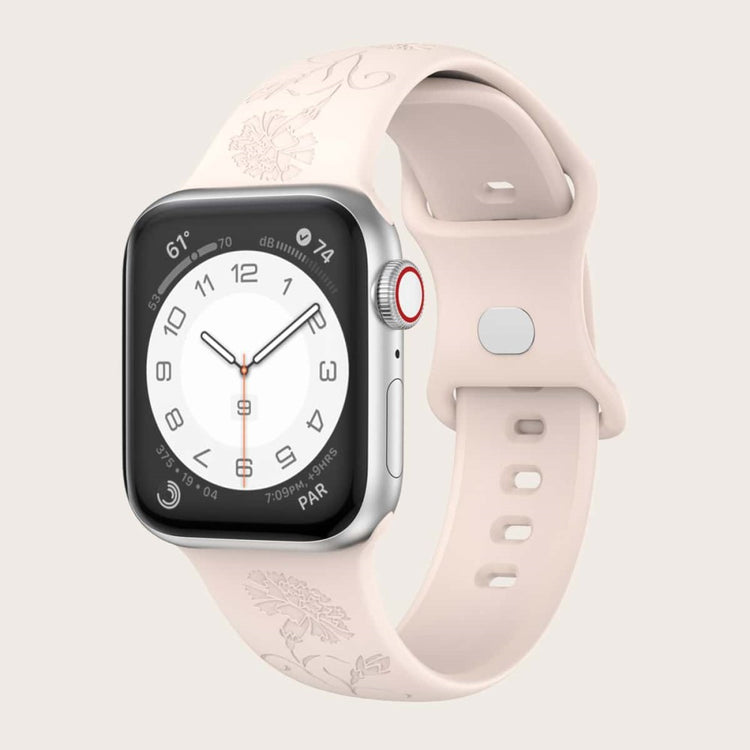 Helt Vildt Fed Silikone Rem passer til Apple Watch Ultra - Pink#serie_2