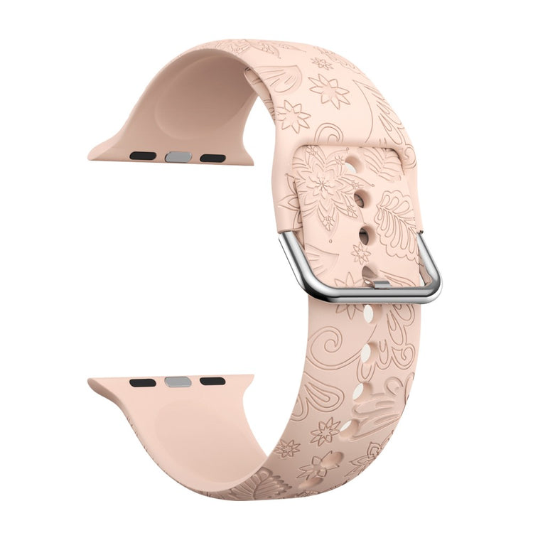 Super Smuk Silikone Rem passer til Apple Watch Ultra - Pink#serie_1