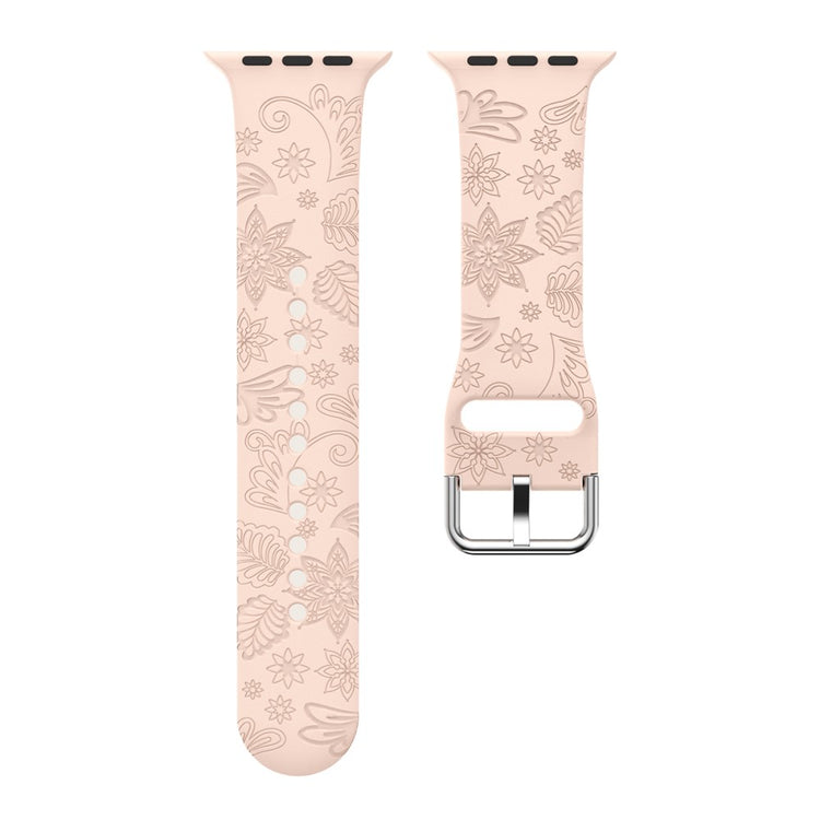 Super Smuk Silikone Rem passer til Apple Watch Ultra - Pink#serie_1