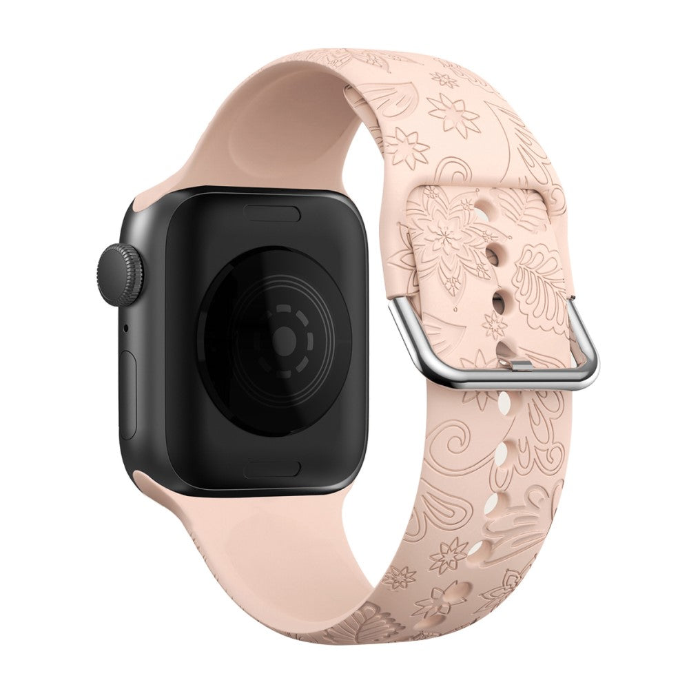 Super Smuk Silikone Rem passer til Apple Watch Ultra - Pink#serie_1