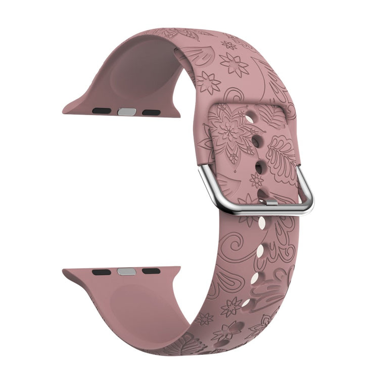 Super Smuk Silikone Rem passer til Apple Watch Ultra - Brun#serie_2