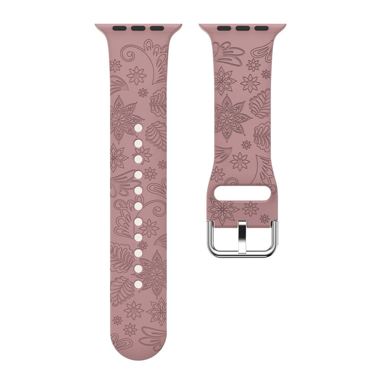 Super Smuk Silikone Rem passer til Apple Watch Ultra - Brun#serie_2