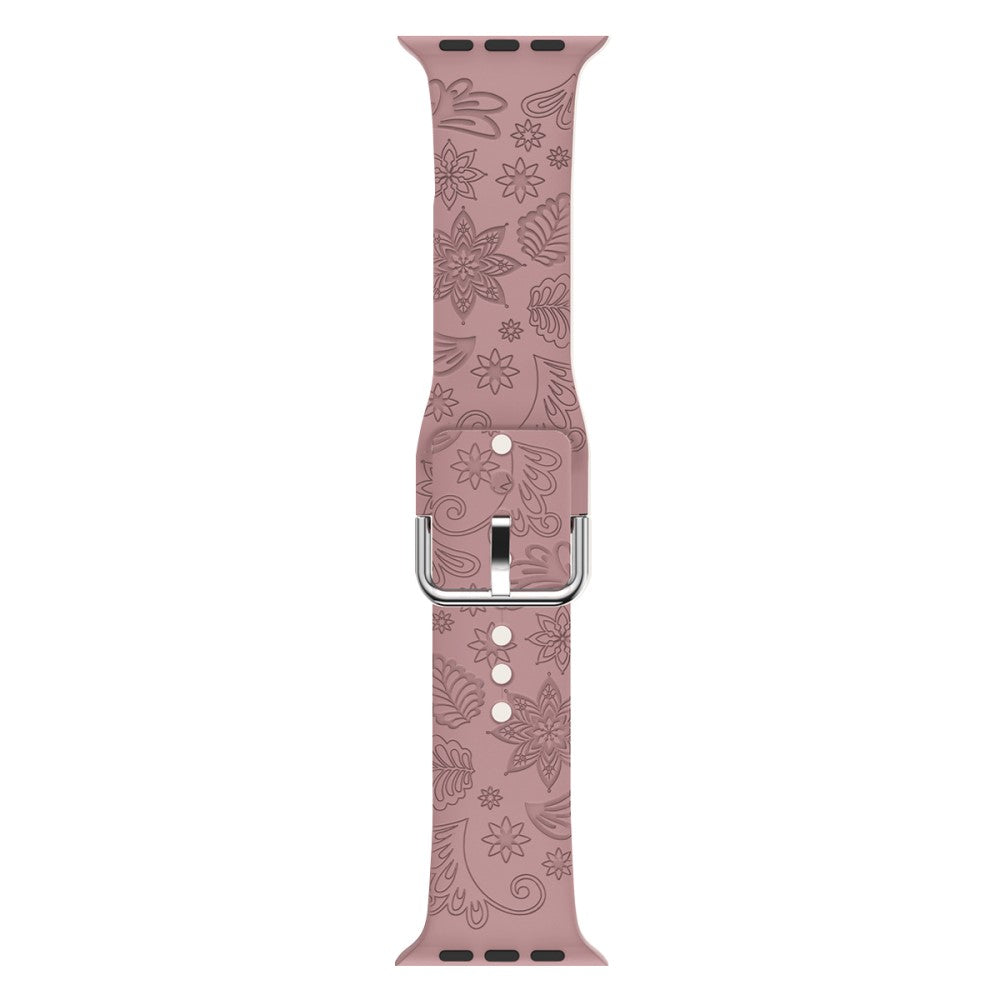 Super Smuk Silikone Rem passer til Apple Watch Ultra - Brun#serie_2