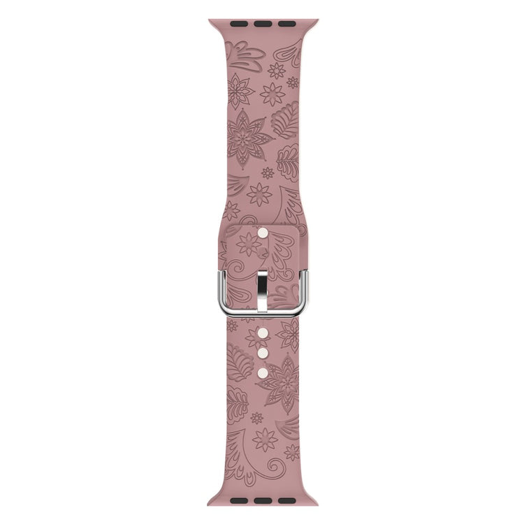 Super Smuk Silikone Rem passer til Apple Watch Ultra - Brun#serie_2