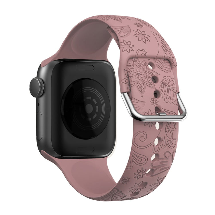 Super Smuk Silikone Rem passer til Apple Watch Ultra - Brun#serie_2