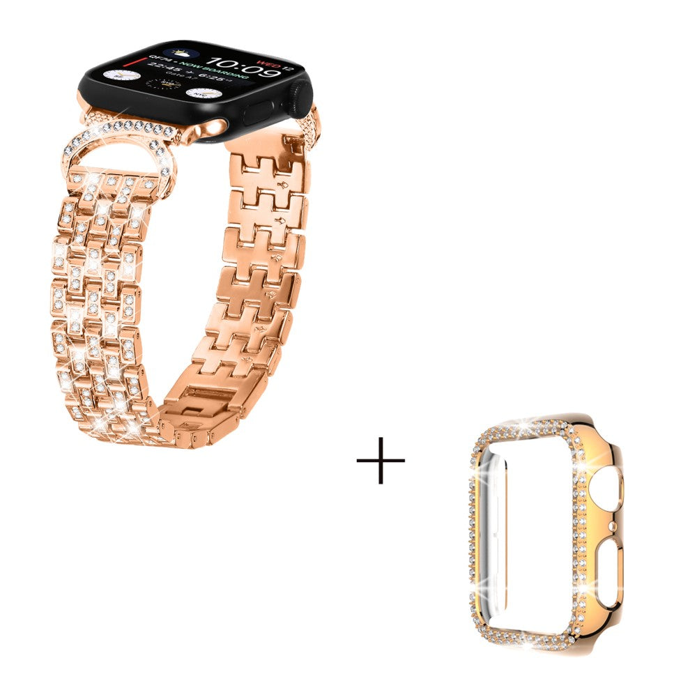 Metal Cover passer til Apple Watch Ultra - Pink#serie_2
