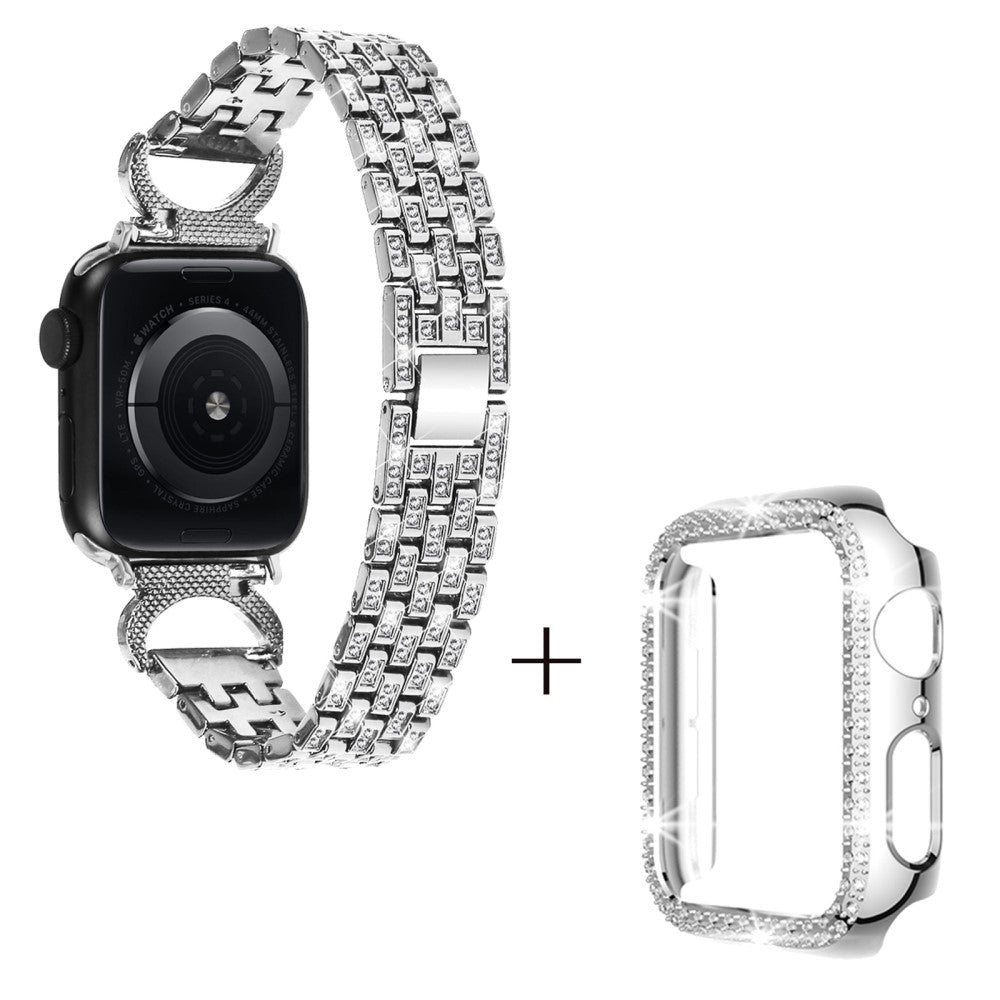 Metal Cover passer til Apple Watch Ultra - Sølv#serie_3