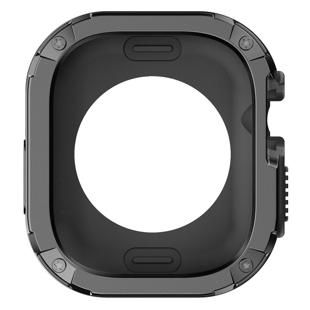 Beskyttende Silikone Bumper passer til Apple Watch Ultra - Sort#serie_1