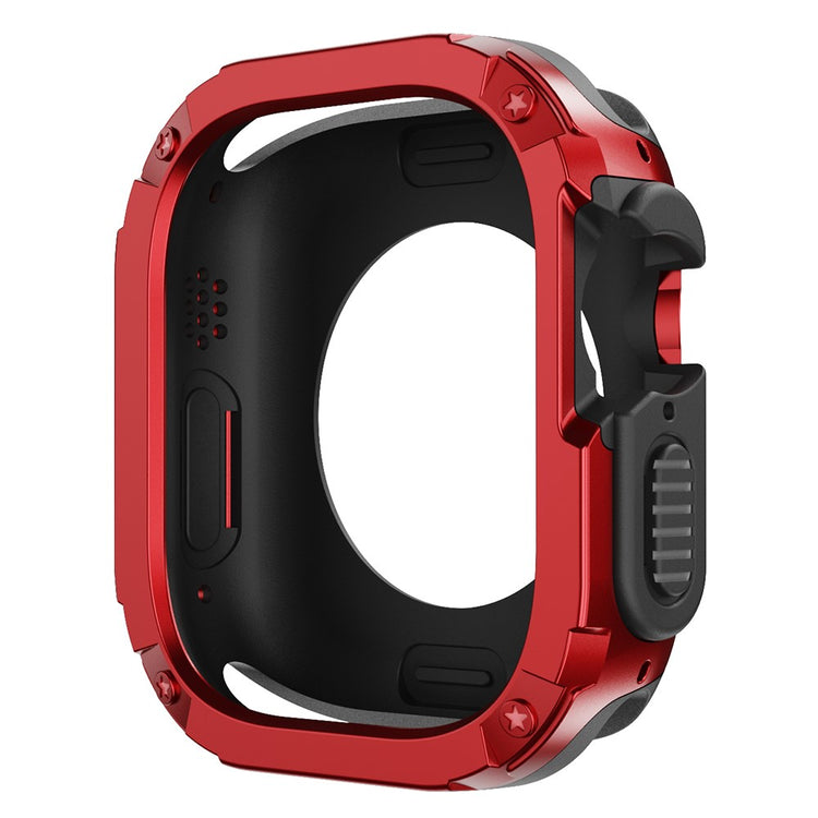 Beskyttende Silikone Bumper passer til Apple Watch Ultra - Rød#serie_2