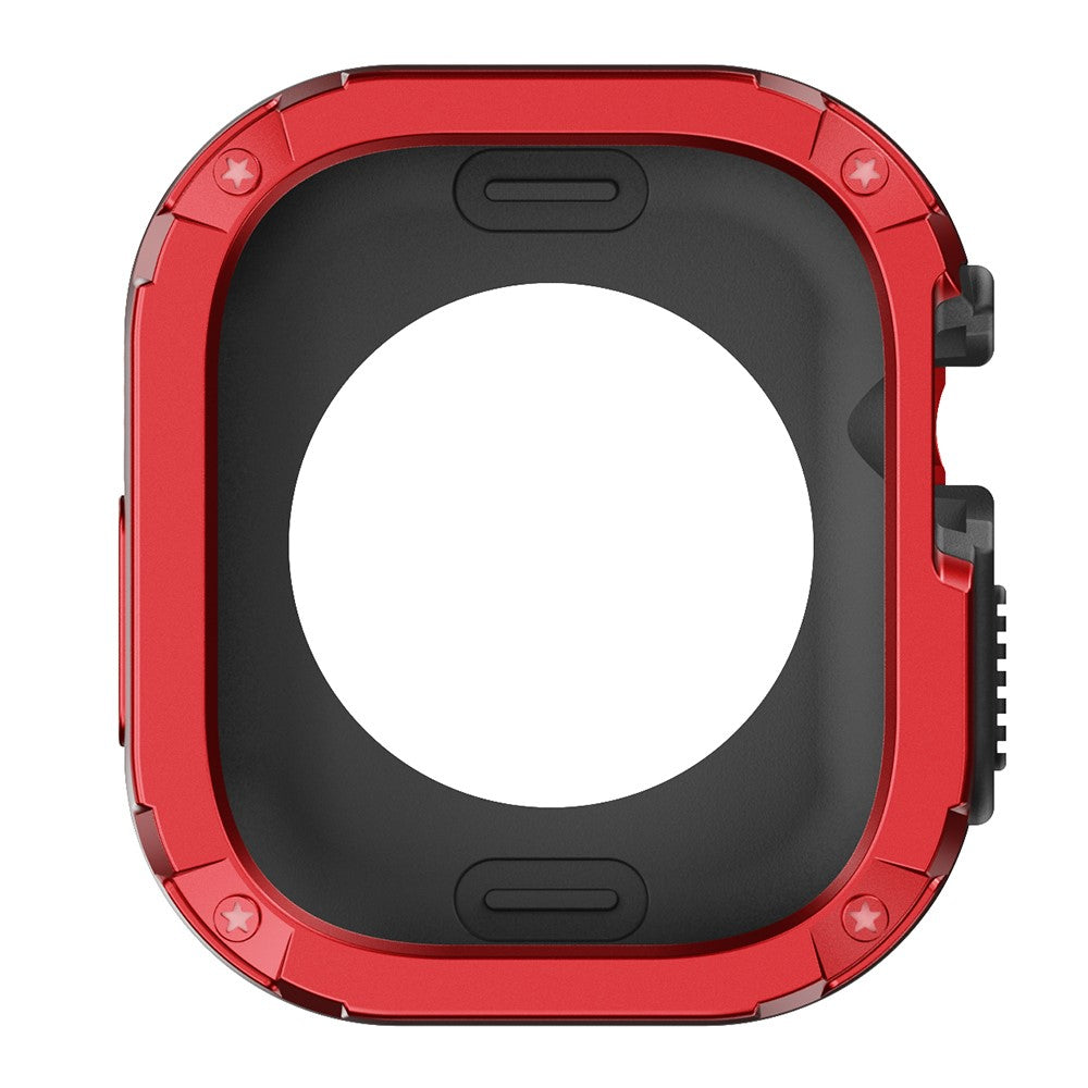 Beskyttende Silikone Bumper passer til Apple Watch Ultra - Rød#serie_2
