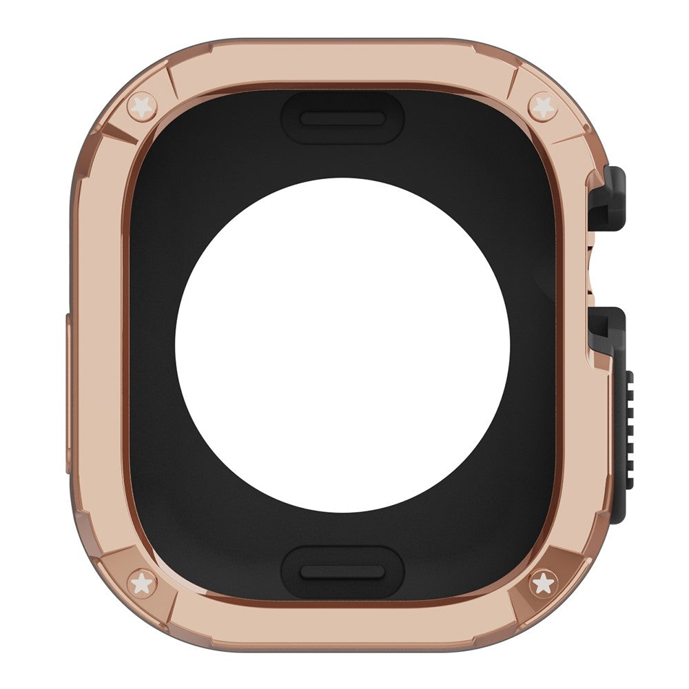 Beskyttende Silikone Bumper passer til Apple Watch Ultra - Pink#serie_3