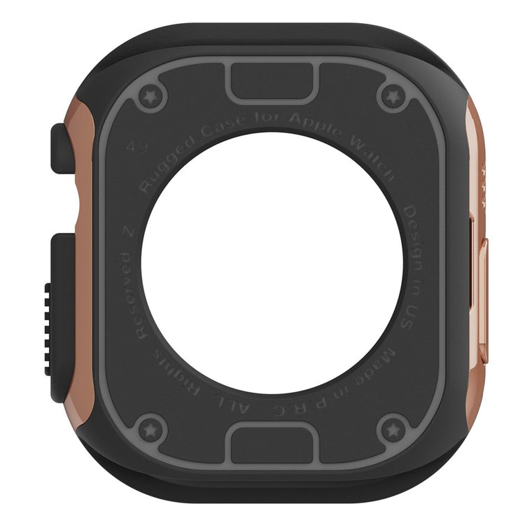 Beskyttende Silikone Bumper passer til Apple Watch Ultra - Pink#serie_3