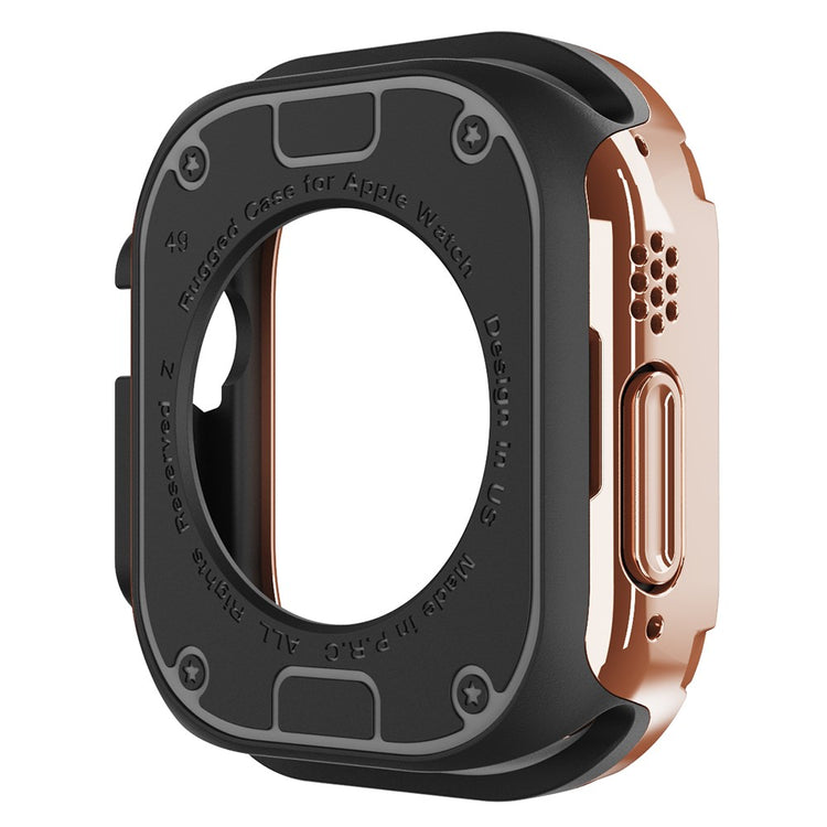 Beskyttende Silikone Bumper passer til Apple Watch Ultra - Pink#serie_3