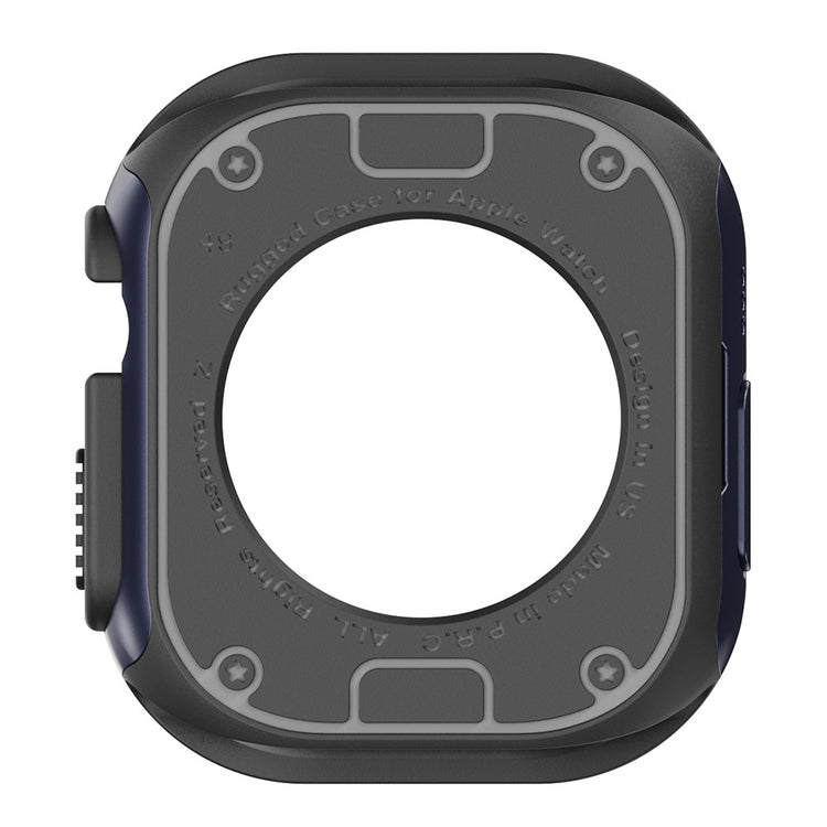 Beskyttende Silikone Bumper passer til Apple Watch Ultra - Blå#serie_6
