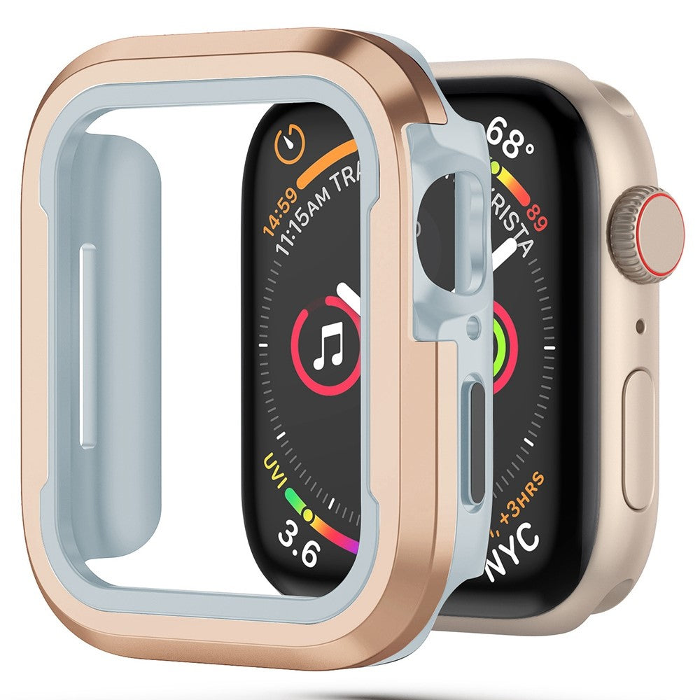 Apple Watch Series 8 (41mm) / Apple Watch Series 7 41mm  Metal Bumper  - Guld#serie_6