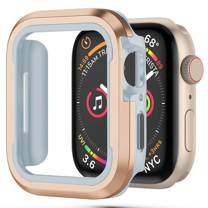 Apple Watch Series 8 (41mm) / Apple Watch Series 7 41mm  Metal Bumper  - Guld#serie_6