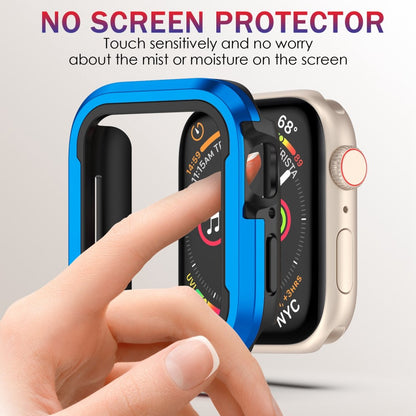 Apple Watch Series 8 (41mm) / Apple Watch Series 7 41mm  Metal Bumper  - Blå#serie_7