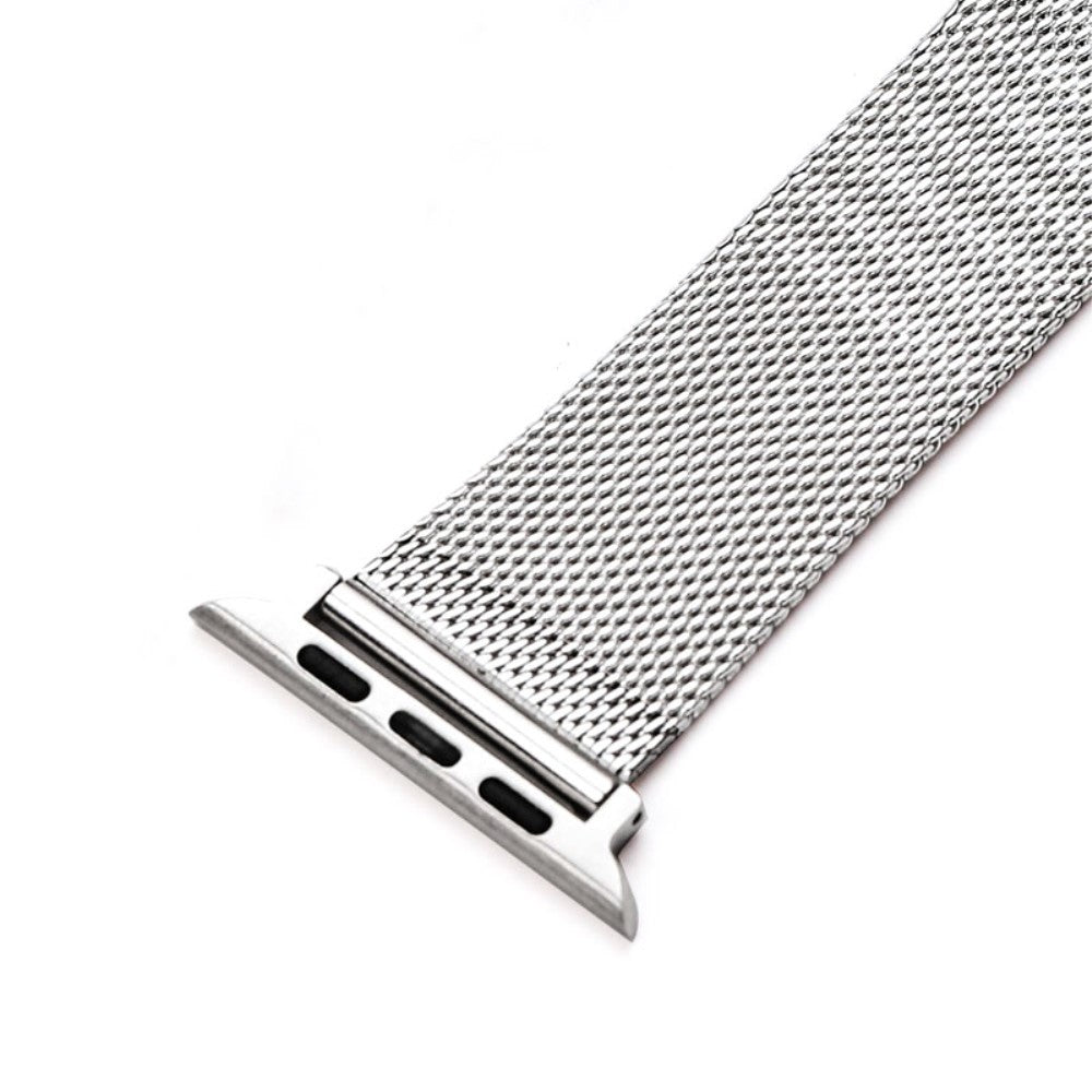 Meget Fint Metal Universal Rem passer til Apple Smartwatch - Sølv#serie_1