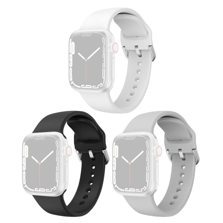 Helt Vildt Fed Silikone Universal Rem passer til Apple Smartwatch - Flerfarvet#serie_1