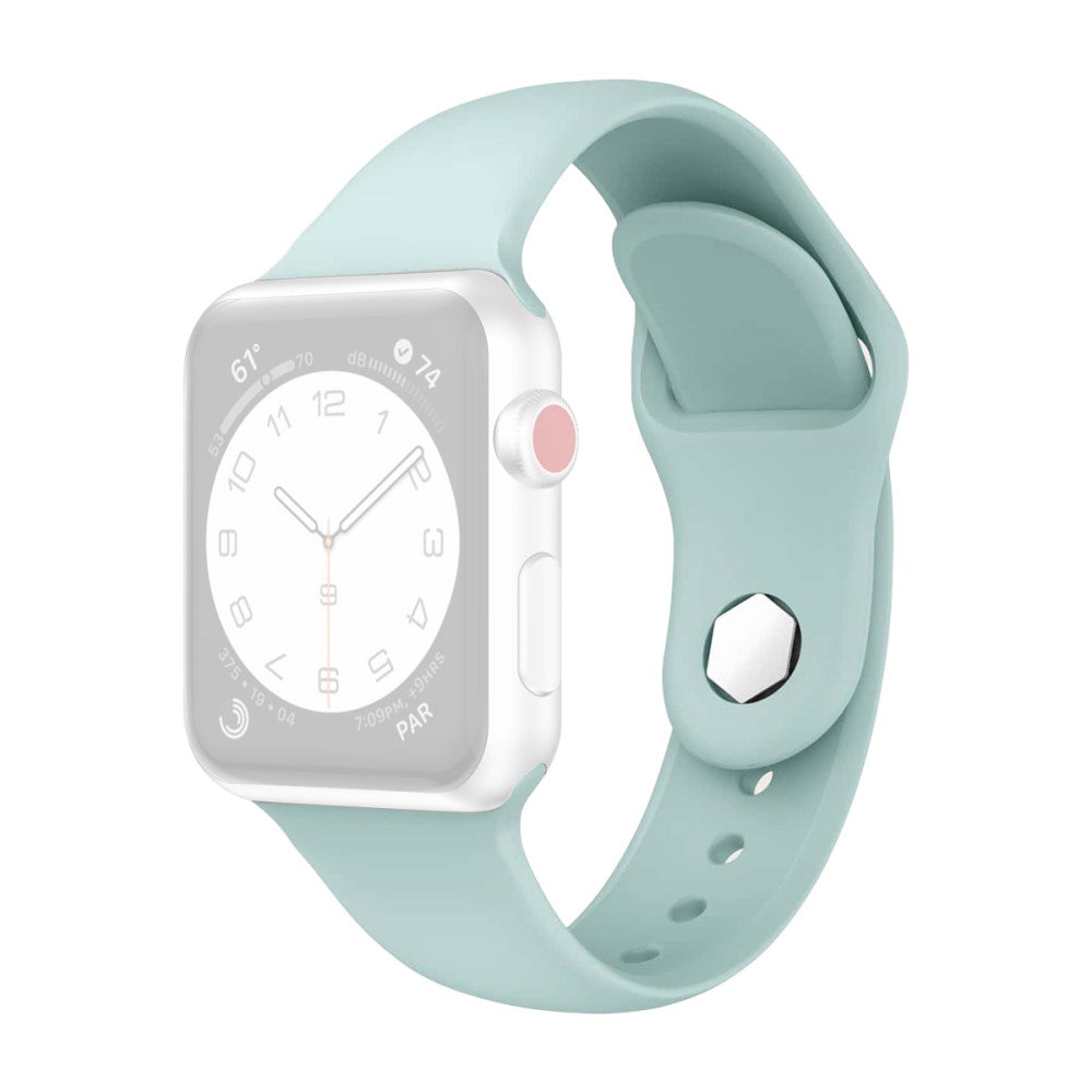 Vildt Fantastisk Silikone Universal Rem passer til Apple Smartwatch - Blå#serie_3