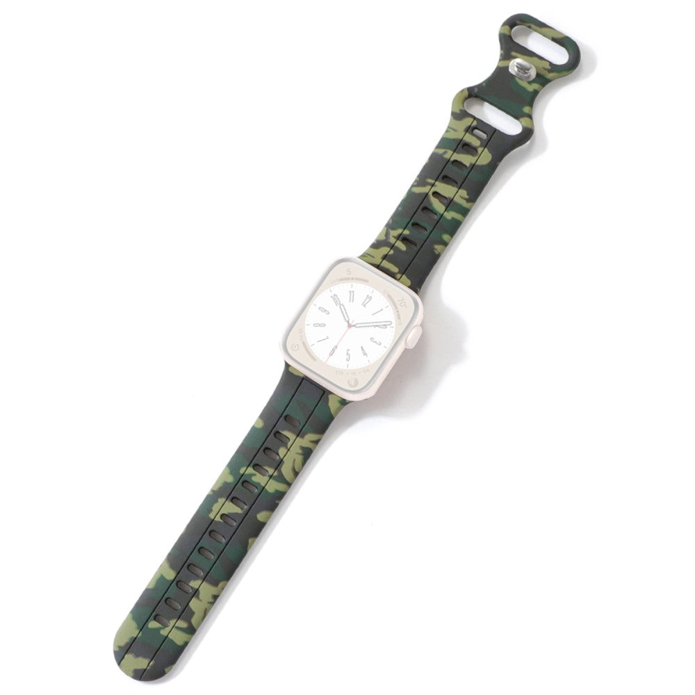 Meget Godt Silikone Universal Rem passer til Apple Smartwatch - Grøn#serie_1