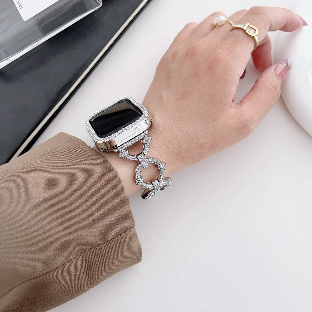 Mega Elegant Metal Universal Rem passer til Apple Smartwatch - Guld#serie_4