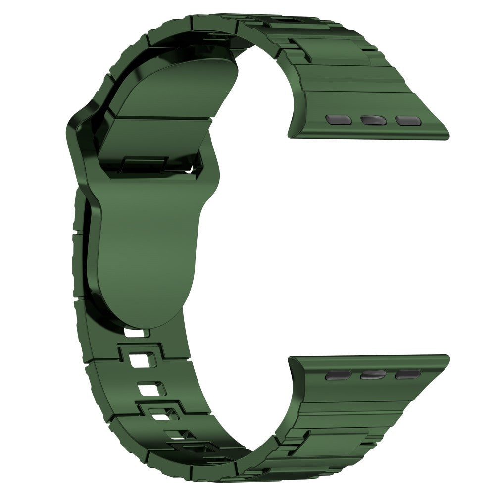 Fantastisk Silikone Universal Rem passer til Apple Smartwatch - Grøn#serie_3