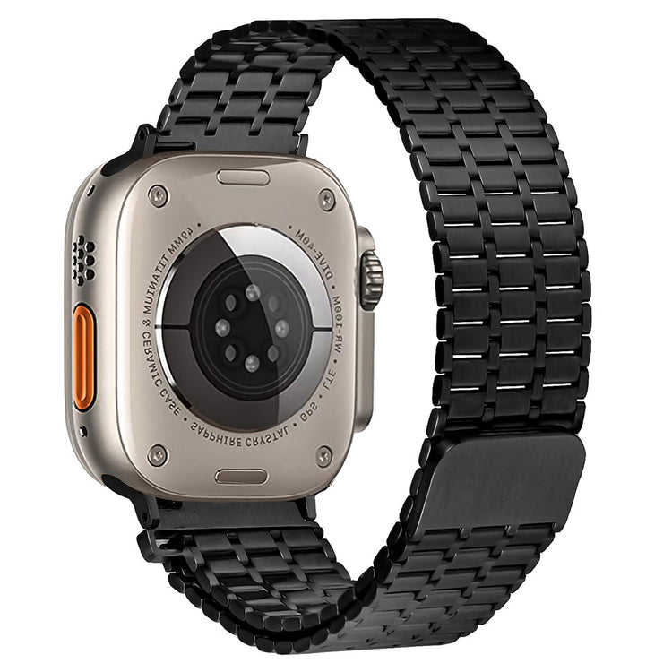 Mega Nydelig Metal Universal Rem passer til Apple Smartwatch - Sort#serie_298