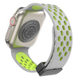 Apple Watch Series 8 (41mm) dual-color silicone strap - Black / Red