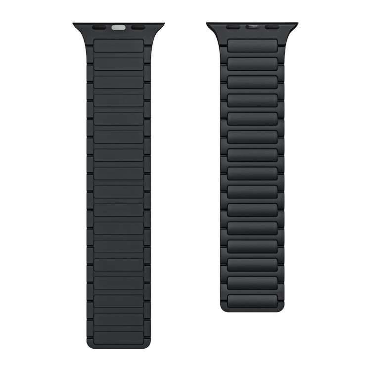 Mega Godt Silikone Universal Rem passer til Apple Smartwatch - Sort#serie_1