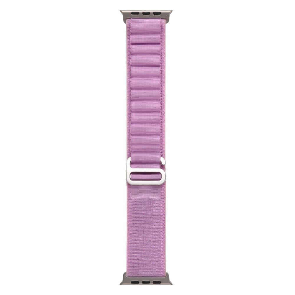 Helt Vildt Nydelig Nylon Universal Rem passer til Apple Smartwatch - Lilla#serie_12