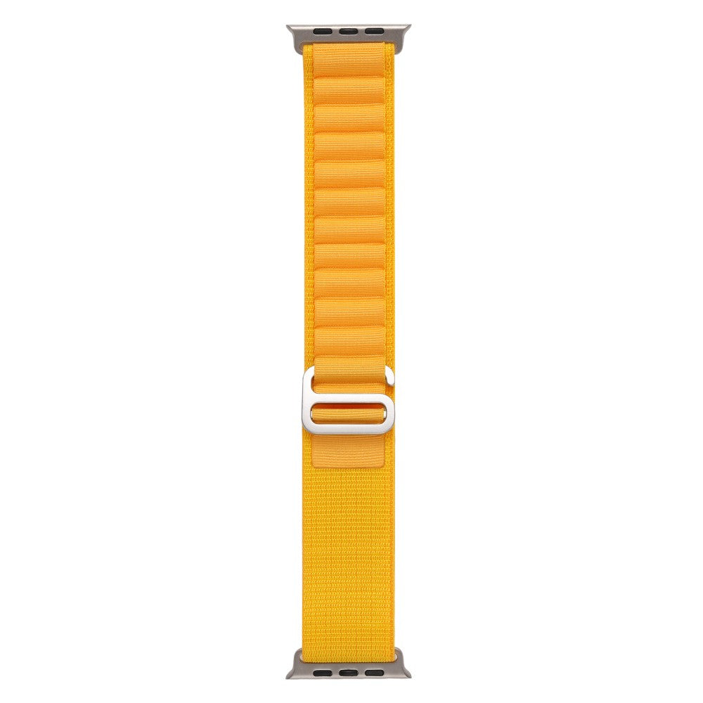 Helt Vildt Nydelig Nylon Universal Rem passer til Apple Smartwatch - Gul#serie_13