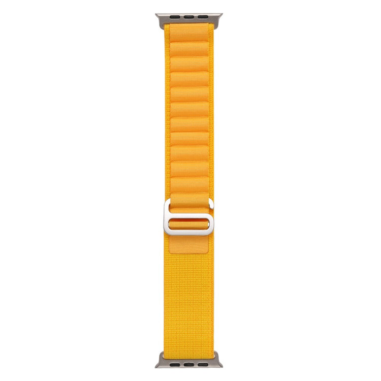 Helt Vildt Nydelig Nylon Universal Rem passer til Apple Smartwatch - Gul#serie_13