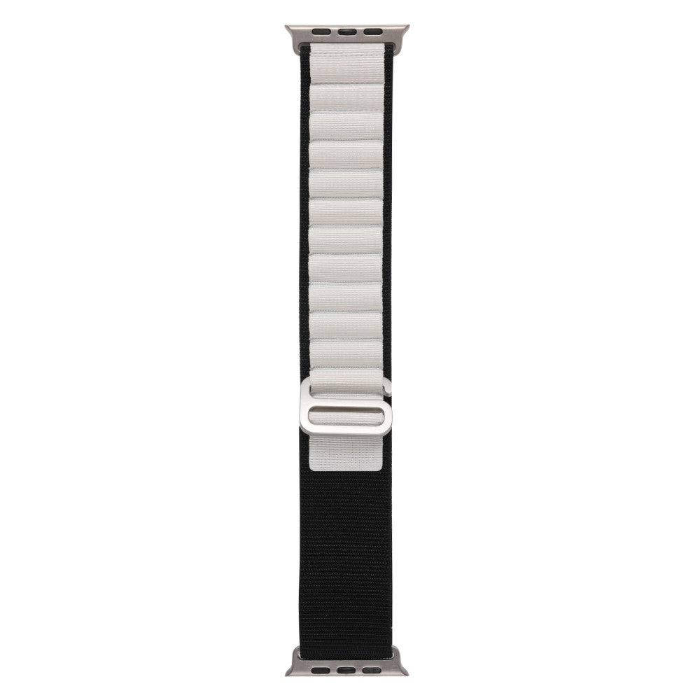 Helt Vildt Nydelig Nylon Universal Rem passer til Apple Smartwatch - Sort#serie_20