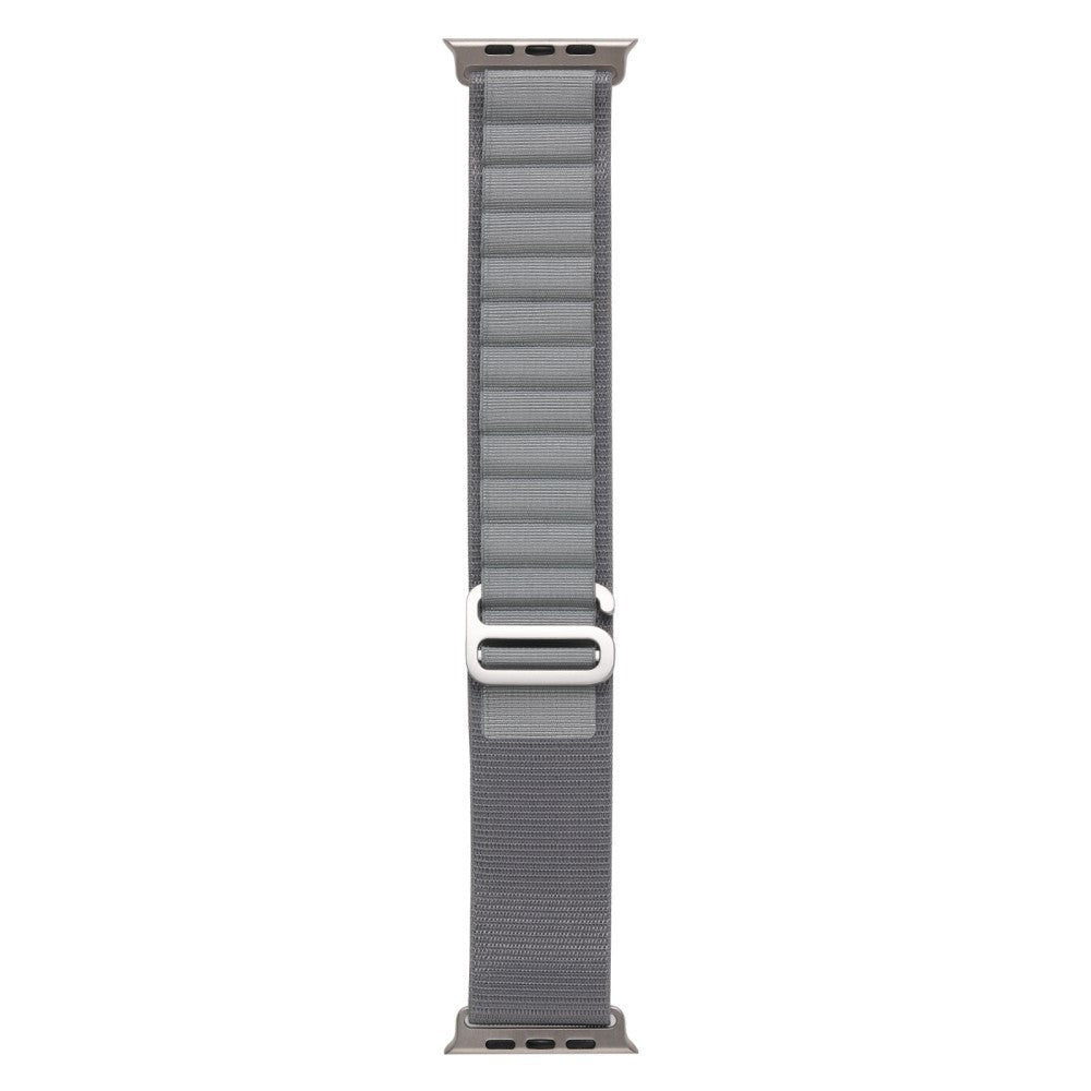 Helt Vildt Nydelig Nylon Universal Rem passer til Apple Smartwatch - Sølv#serie_7