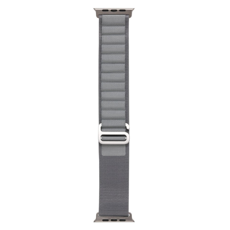 Helt Vildt Nydelig Nylon Universal Rem passer til Apple Smartwatch - Sølv#serie_7